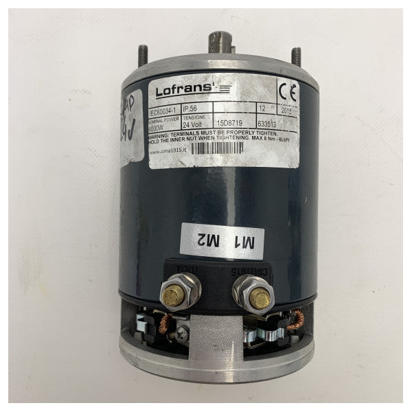 Lofrans Project 1000 | X2 | 1000W | 8 mm | 24V elektrikli demir vinci - 220153