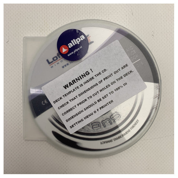 Lofrans Project 1000 | X2 | 1000W | 8 mm | 24V elektrikli demir vinci - 220153