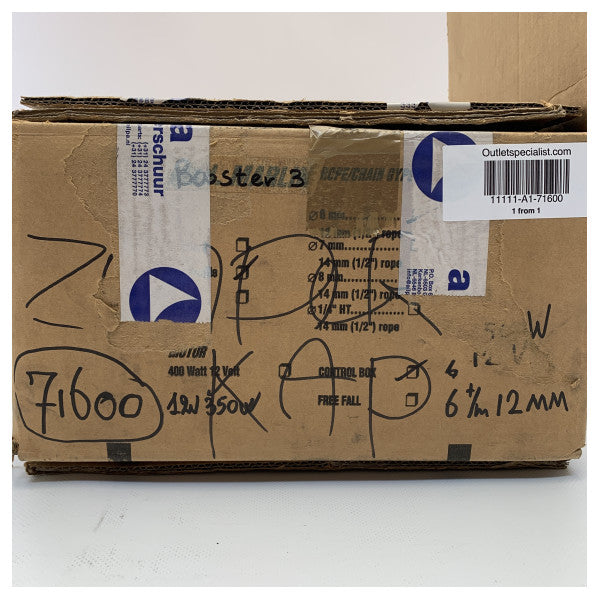 Lofrans Booster 12V Anker Larder 350W without a chain disk