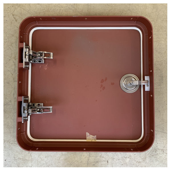 CRN高品質マリンヒンジメタルアクセスドア、錆びにくいコーティングと防水シール付き - 393483