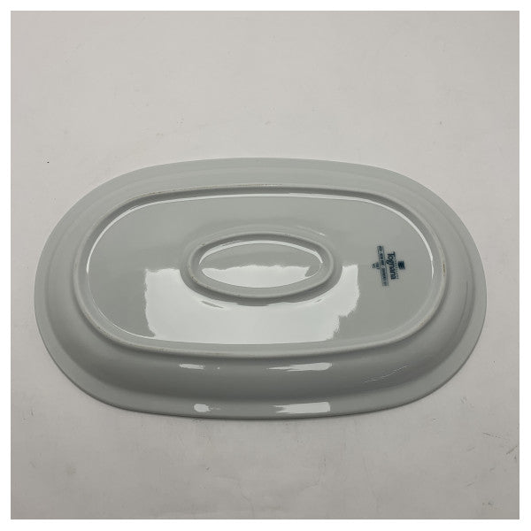 Високоякісна овальна керамічна таця Ferretti - міцна, стійка до погодних умов таця для морського використання