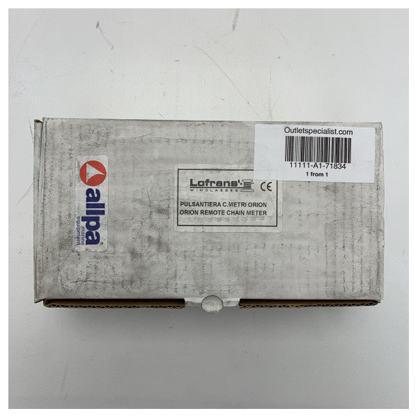 Lofrans 19844 Kontroll tal-windlass mill-bogħod bil-wajer bil-counter tal-katina - 71834