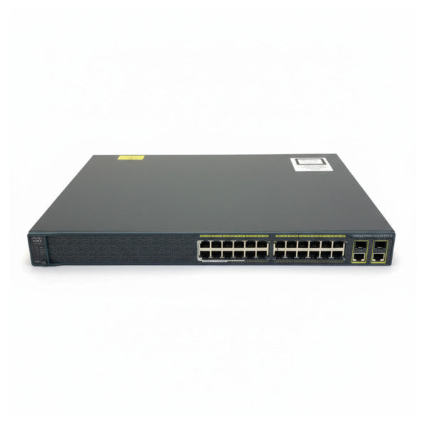 Cisco Catalyst WS-C2960-24LC-S Δίκτυο Διακόπτης - 24 Θύρες 10/100 (8 PoE)