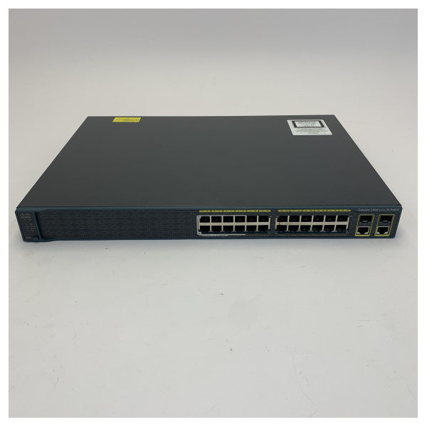 Cisco Catalyst WS-C2960-24LC-S Conmutador de red - 24 puertos 10/100 (8 PoE)