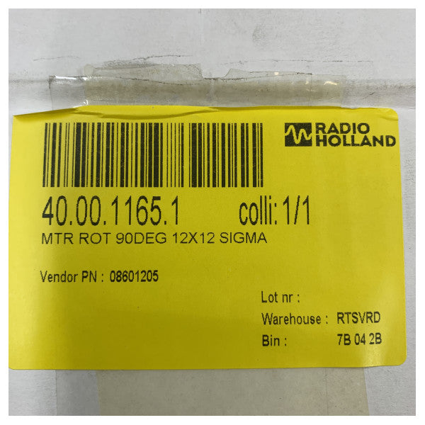 Radio Zeeland Sigma 120 Hastighedsindikator - 90 gr/min - 08601205