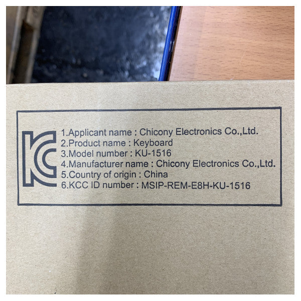 Chicony Electronics 697737-L31 Tastiera tal-Kompjuter Iswed