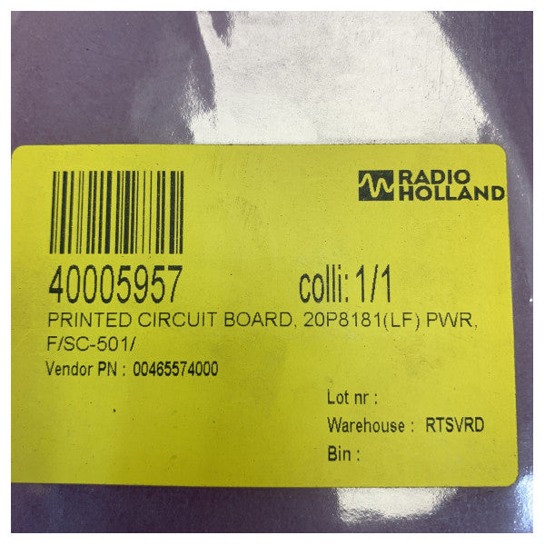 Furuno 20P8181(LF) Power PCB til Satellitkompas SC-50 SC-110 SC-501 og SC-1101