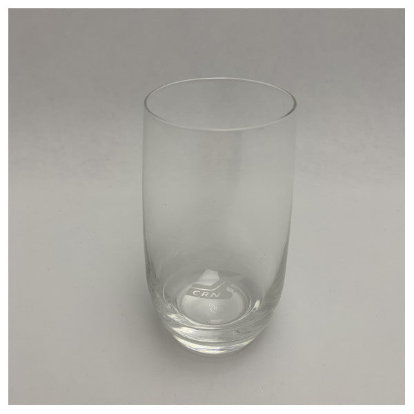 Rona Luna Hochwertiges Marine-Kristall-Trinkglas-Set 35cl - Langlebig, spülmaschinenfest, mit individuellem Logo