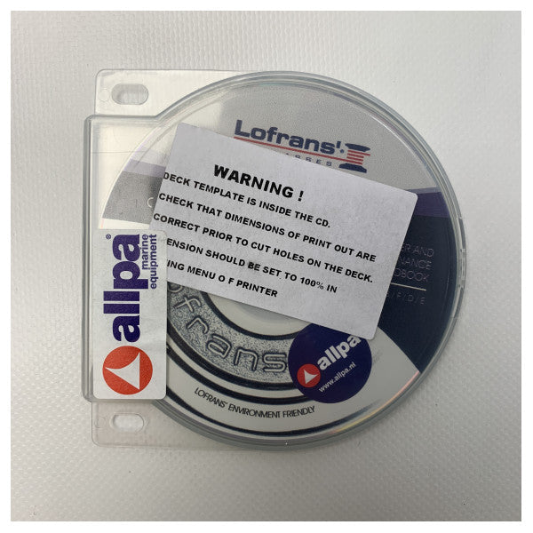 Elektryczna wciągarka kotwiczna Lofrans Project 1500 | X3 | 1500W 12V 8 mm - 187311