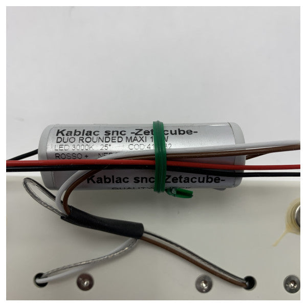 Kablac 高品質船舶 LED ライト 18-32 v 暖かい白デュオ ラウンド マキシ ランプ船舶照明用