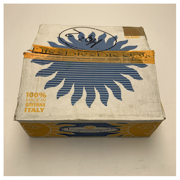 De Sicis Glimmer Mosaic 120 Passion Fruit - Durable Iridescent Glass Mosaic Tiles for Marine and Decorative Use 2m2