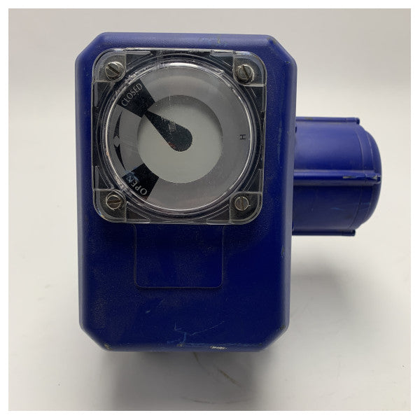 Marine Bronzeventil mit elektrischem Antrieb IP67 - DN65, 6 Bar Druck, langlebiges Offshore Marine Regelventil