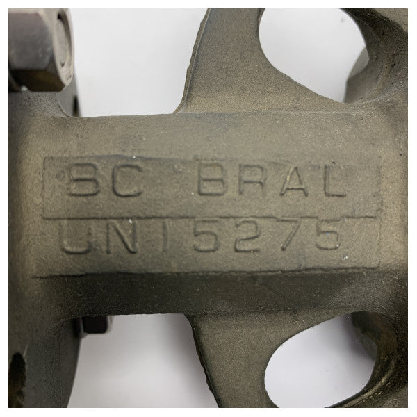 Hochwertige Absperrklappe aus Bronze DN100 PN6 für Marine- und Industriefluidkontrolle mit Korrosionsbeständigkeit