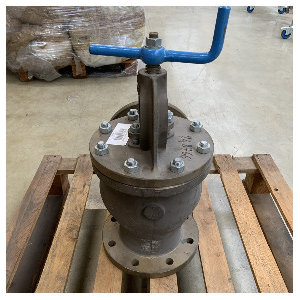 Marine Bronze DN125 Hand Operated Gate Valve PN6 - Durable Corrosion Resistant Valve for Ship and Offshore Use