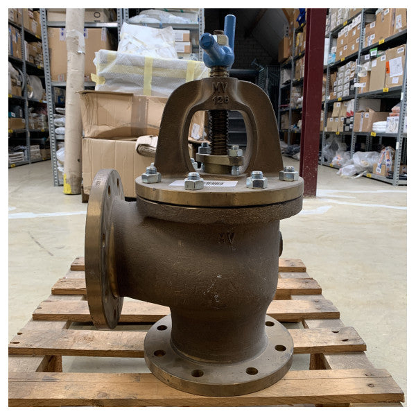 Marine Bronze DN125 Hand Operated Gate Valve PN6 - Durable Corrosion Resistant Valve for Ship and Offshore Use