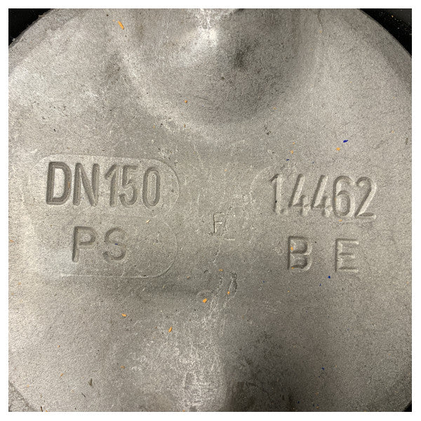 高品質鋳鉄製マリンバタフライバルブ DN150 ポジショニングスイッチおよびプロギアアクチュエーター付き