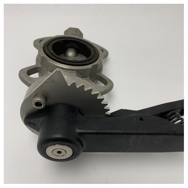 Edelstahl Zwischenflanschklappe DN40 PN6 mit Hebelgriff für Marine und Industrie