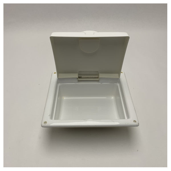 Osculati Durable Waterproof Marine Plastic Storage Box with Door for Boats and Yachts 220 x 195 x 70 mm - 20.023.00