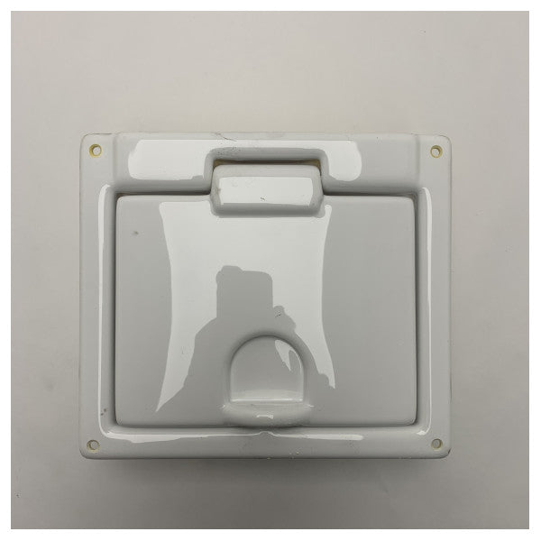 Osculati Durable Waterproof Marine Plastic Storage Box mit Tür für Boote und Yachten 220 x 195 x 70 mm - 20.023.00