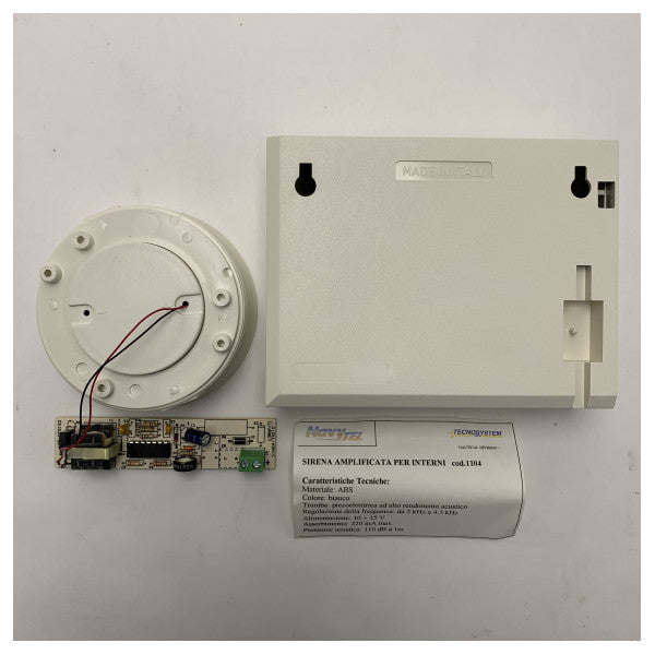 Indoor Siren Navitel - High-Powered Indoor Alarm Siren for Maritime Safety and Sound Warning