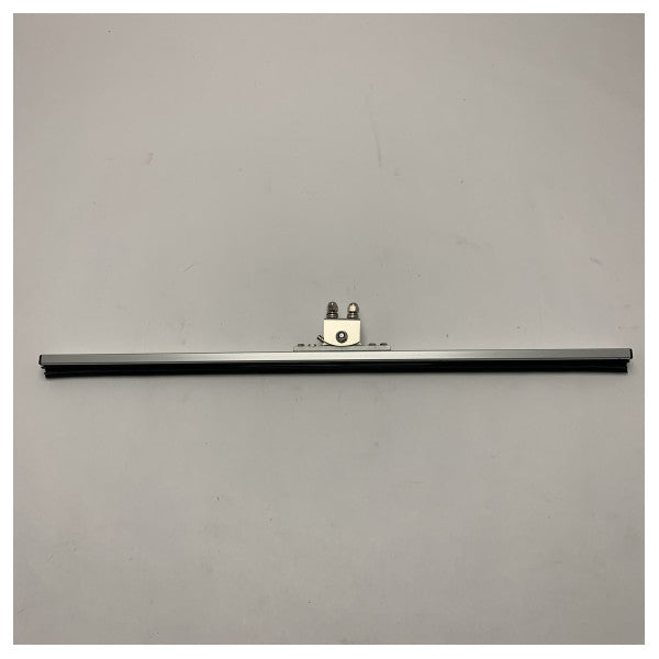 Gallinea Marine Spazzola tergicristallo in alluminio 550 mm - Pulitore a setole di gomma durevole per barche e navi - 0401000040-0000