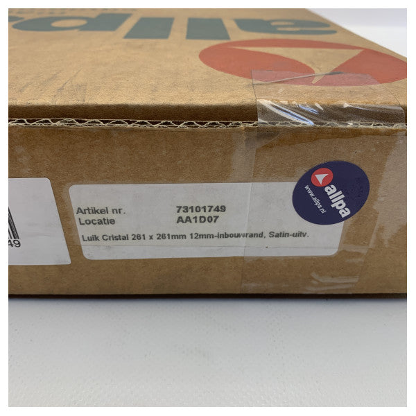 Goiot Cristal Aluminum Deck Hatch 308 x 319 mm - 101749