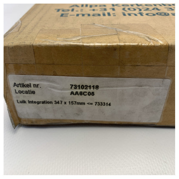 Goiot Integration 33.14 Aluminium Hatch 347 x 157 - 733.314