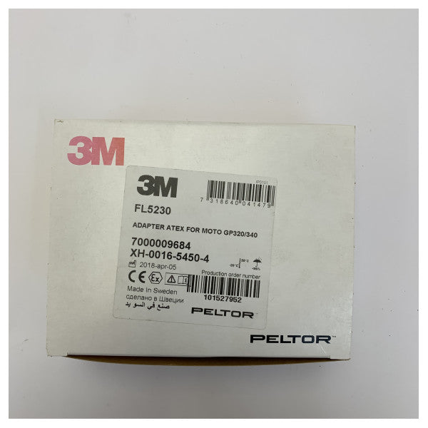 3M Peltor FL5230 ATEX PTT-adapter per Motorola GP320 e GP340 | Marina