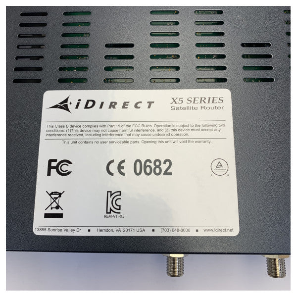 iDirect Evolution X5 Satelliittireititin - Merisatelliittimodeemi