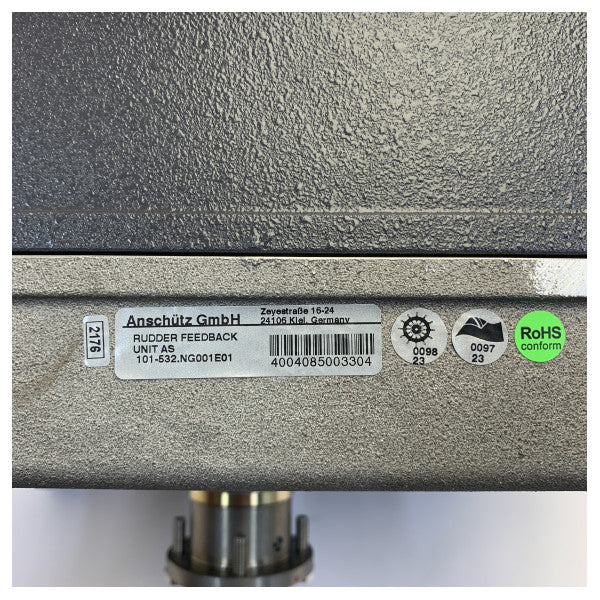 Unidade de Feedback do Leme Raytheon Anschutz AS 101-532.NG001E01 - Cinza Grafite de 35 graus