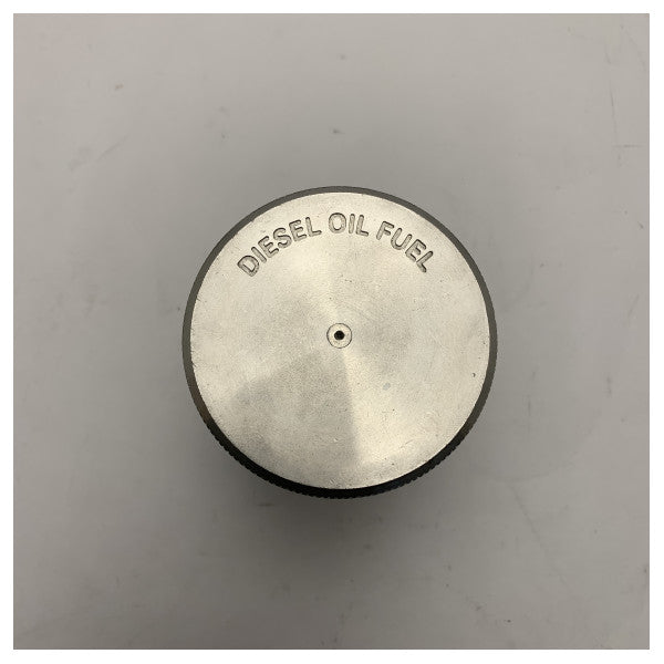 Tubo do tanque de combustível marítimo em aço inoxidável 316 com tampa de rosca - Diesel resistente à corrosão e fecho de óleo