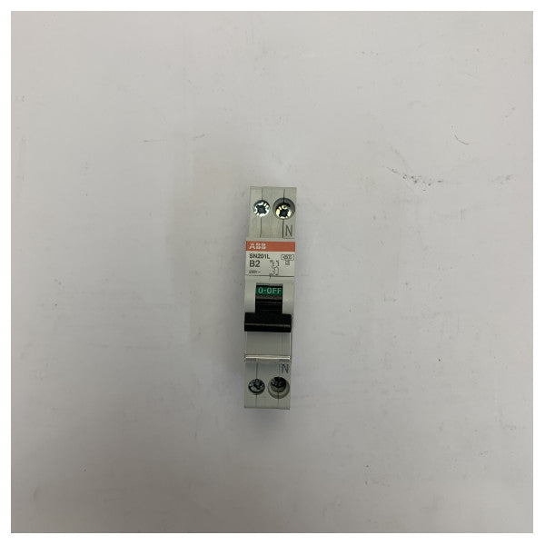 ABB SN201 L-B2 Leitungsschutzschalter 1+N 2A - 2CSS245101 Leitungsschutzschalter