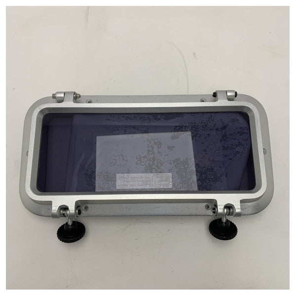 Goiot koøje i aluminium, der kan åbnes 355 x 150 mm - 7399681