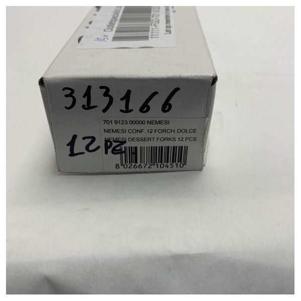 ネメシス スウィートフォーク|耐久性に優れたステンレス製デザートフォーク(マリン用) - 701 9123 00000