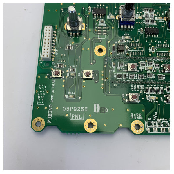 Panneau de contrôle PCB Furuno 03P9255(LF) pour radar X-Band FR-2115 et FR-2125