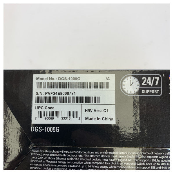 Przełącznik Ethernet Southern Avionics DSG1005G - 5-portowy - 9S900033