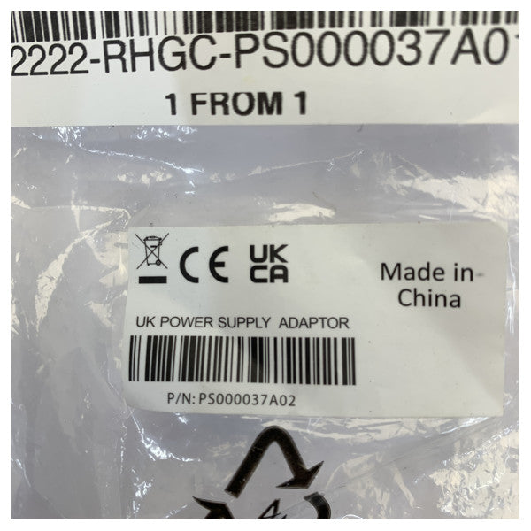 Motorola PS000037A01 Adapter tal-Forza - Cube tal-Wall 14W Plug tal-UK - Modalità ta' Switch