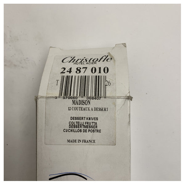 Нож за плодове от неръждаема стомана Christofle Premium Madison, модел 2487010