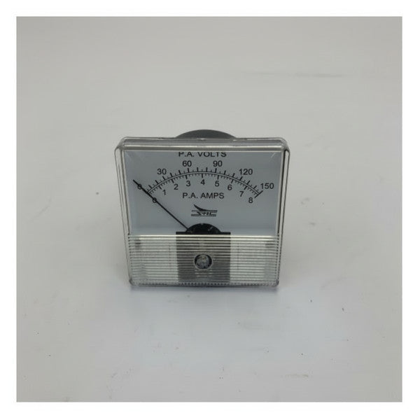 Southern Avionics PA Meter 9M190028 - 2.5 Inch Panelindicator 0-8A / 0-150V - Marine