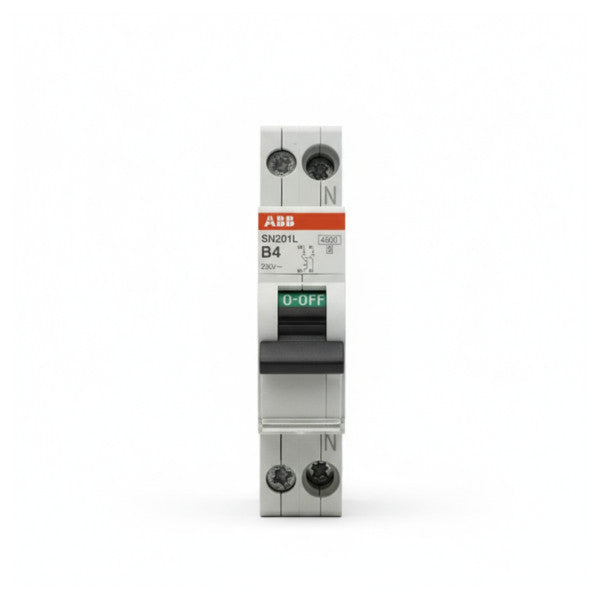 ABB SN201 L-B4 Interruptor Automático de Circuito 1P+N 4A Tipo B