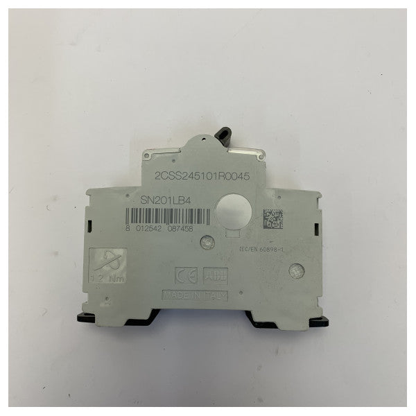 ABB SN201 L-B4 Interruptor Automático de Circuito 1P+N 4A Tipo B