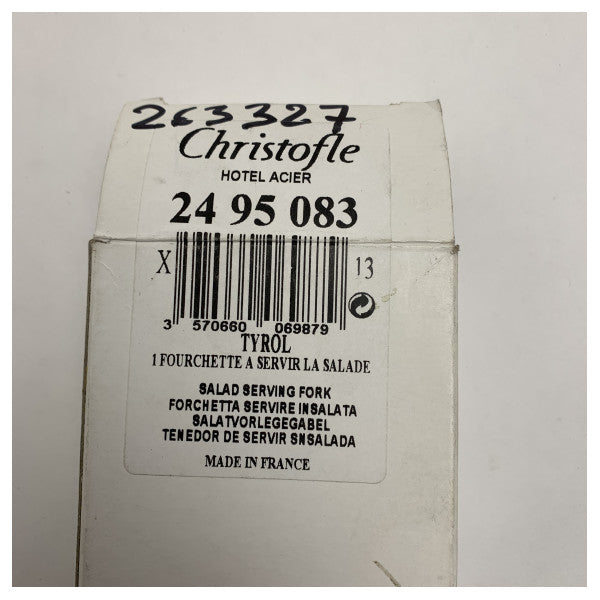 Лъжица за сервиране на салата от неръждаема стомана Christofle Tyrol - 24 95 083