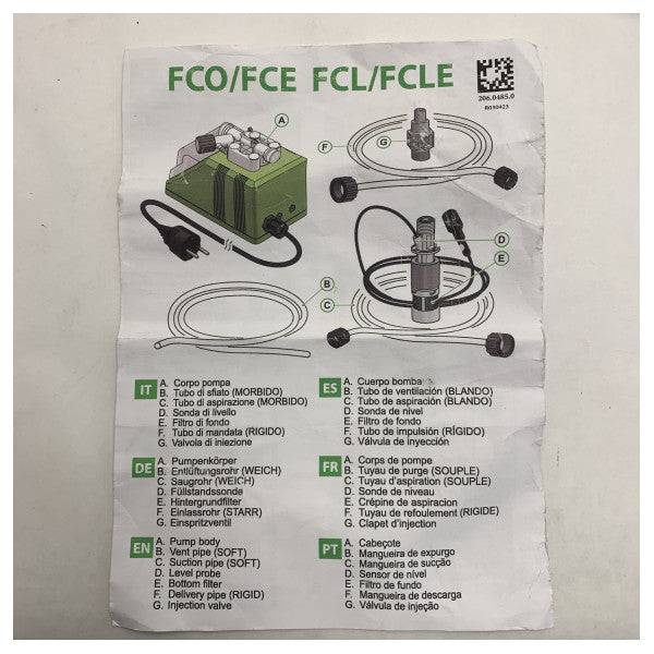 HP Watermakers Regolatore marino touch screen da 7 pollici per dissalatori - CA120