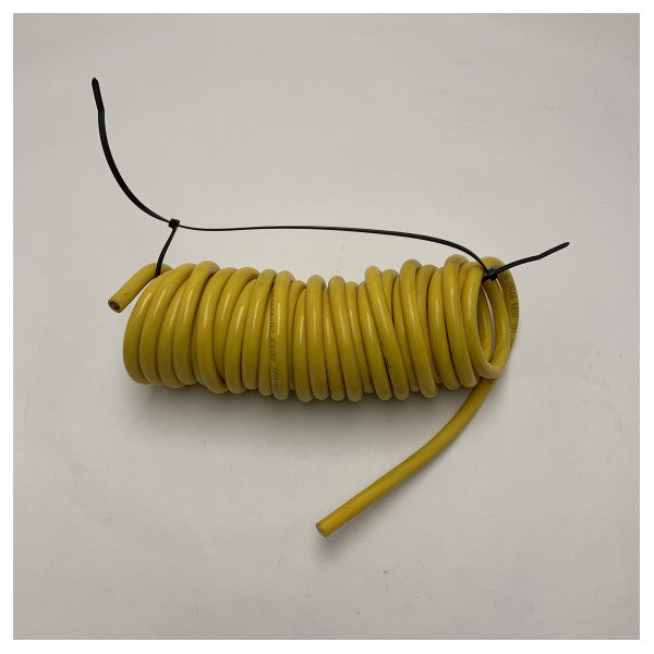 Висококачествен гъвкав морски спирален кабел 4x2.5mm� - 5m UV и соленоводен