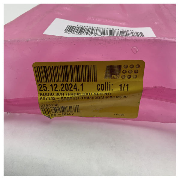 Marine 8-Channel Audio Expansion Module for Reliable Ship Communication Systems