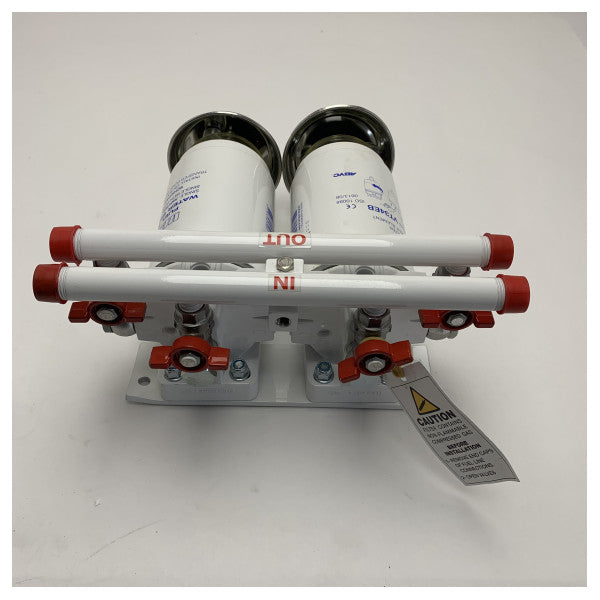 Vetus 75340VTEB двоен филтър за гориво, воден сепаратор 620L/h