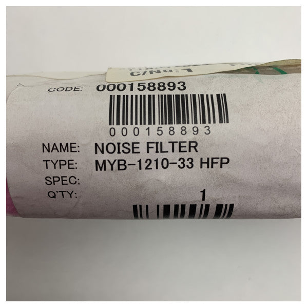 Furuno Marine Noise Filter MYB-1210-33 HFP - Reliable EMI Suppression for Marine Electronics