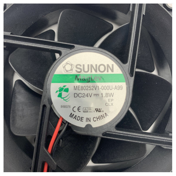 Sunon 24V DC морски охлаждащ вентилатор 80x80x25mm с MagLev лагери за електроника - SF23080/24