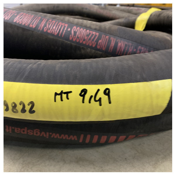 Z1 Tube Vesuvio LL 70x80 морський гумовий шланг 9.49M - міцний морський шланг, стійкий до солоної води