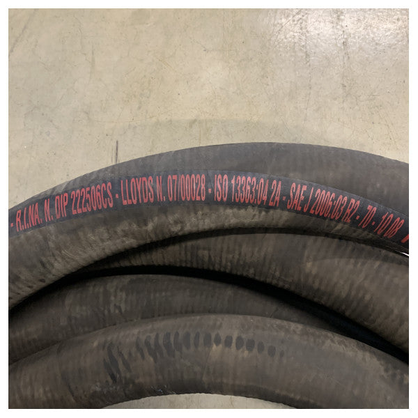 Z1 Tube Vesuvio LL 70x80 морський гумовий шланг 9.49M - міцний морський шланг, стійкий до солоної води